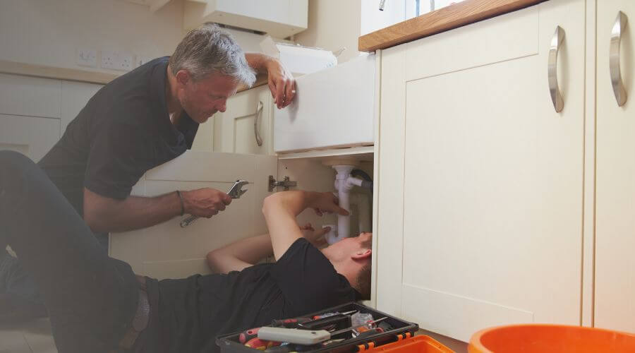 Professional burst pipe repair services in Gans, OK